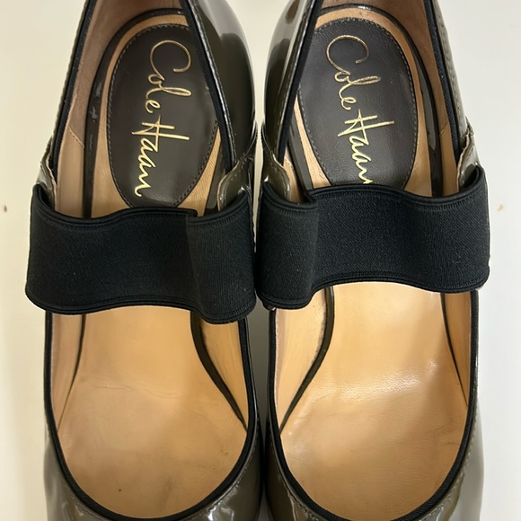 Cole Haan Chunky Heel Mary Jane Pumps Size 7 - Picture 7 of 7